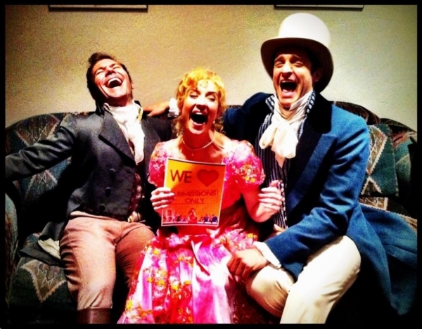 Photo Flash: Saturday Intermission Pics, Dec 1 - ANNIE's Lilla Crawford is 'Lincoln', Broadway Casts Show Solidarity and More!  Image