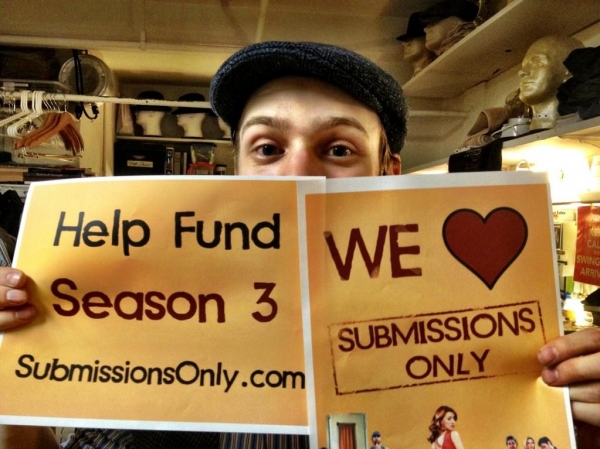 Photo Flash: Saturday Intermission Pics, Dec 1 - ANNIE's Lilla Crawford is 'Lincoln', Broadway Casts Show Solidarity and More!  Image