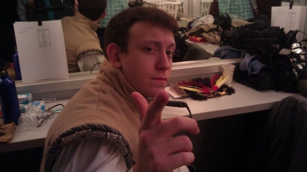 Photo Flash: Saturday Intermission Pics, Dec 1 - ANNIE's Lilla Crawford is 'Lincoln', Broadway Casts Show Solidarity and More!  Image