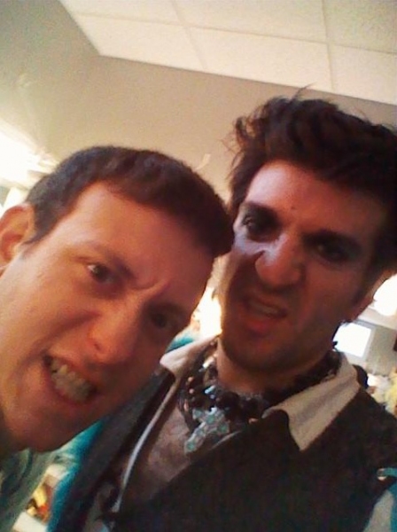 Photo Flash: Saturday Intermission Pics, Dec 1 - ANNIE's Lilla Crawford is 'Lincoln', Broadway Casts Show Solidarity and More!  Image