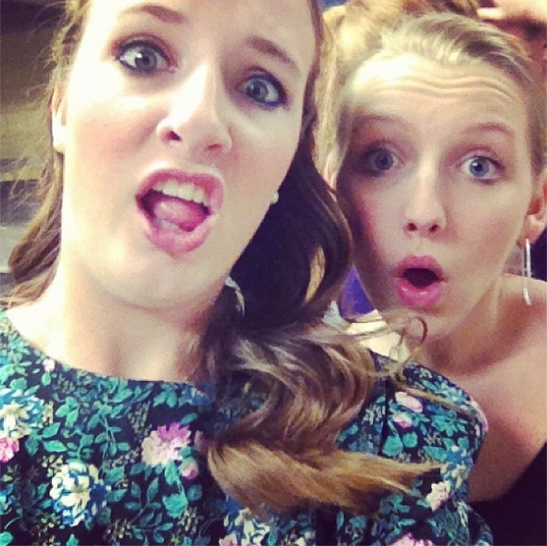 Photo Flash: Saturday Intermission Pics, Dec 1 - ANNIE's Lilla Crawford is 'Lincoln', Broadway Casts Show Solidarity and More!  Image