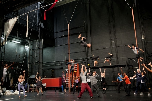 Photo Flash: First Look at Patina Miller, Matthew James Thomas and More in Rehearsals for A.R.T.'s PIPPIN Image