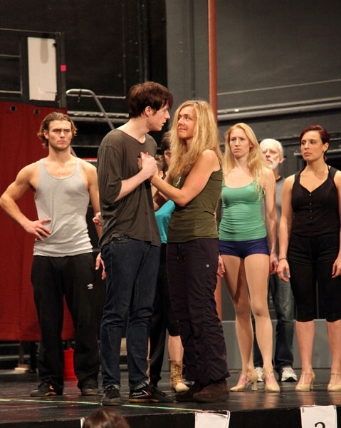 Photo Flash: First Look at Patina Miller, Matthew James Thomas and More in Rehearsals for A.R.T.'s PIPPIN Image