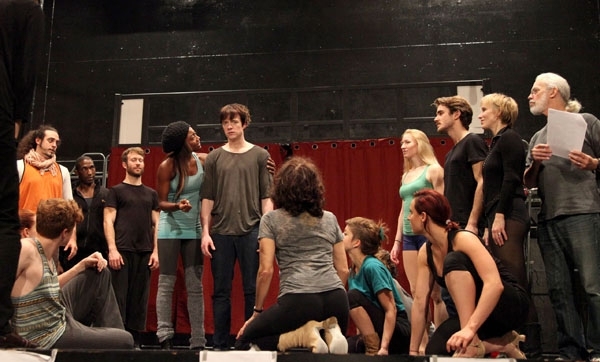 Photo Flash: First Look at Patina Miller, Matthew James Thomas and More in Rehearsals for A.R.T.'s PIPPIN 