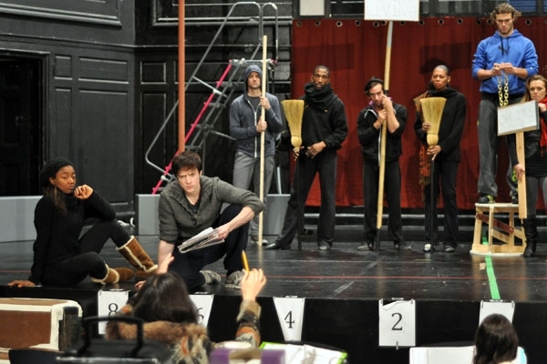 Photo Flash: First Look at Patina Miller, Matthew James Thomas and More in Rehearsals for A.R.T.'s PIPPIN Image