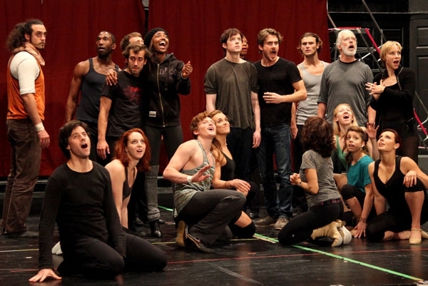 Photo Flash: First Look at Patina Miller, Matthew James Thomas and More in Rehearsals for A.R.T.'s PIPPIN Image
