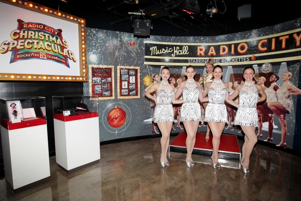 Photo Flash: Rockettes Unveil New Costume for Madame Tussauds' Wax Figure 