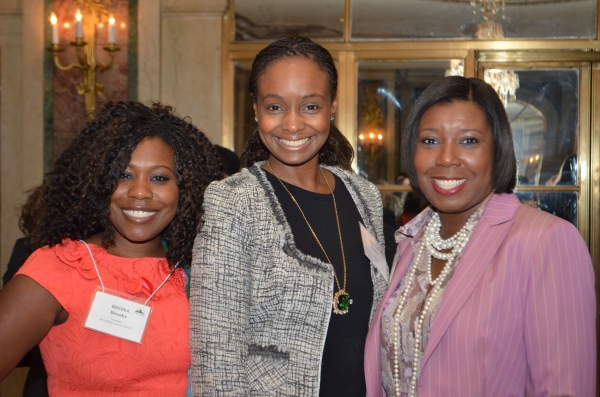 Regina Brooks, Aliyyah Baylor and Corethia V. E. Oates  Photo