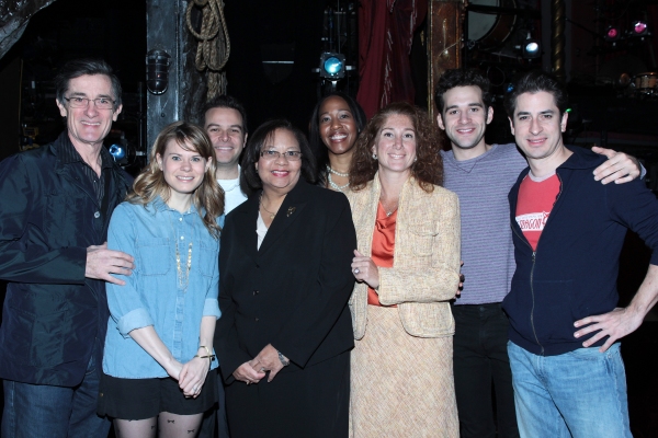 Roger Rees, Celia Keenan-Bolger, Peter Avery, Dr. Dorita Gibson, Janel Matthews, Dr.  Photo