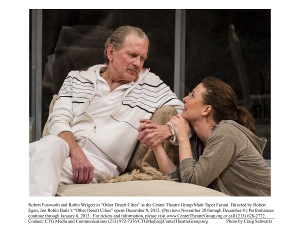 Photo Flash: First Look at Jeannie Berlin, Robert Foxworth and More in OTHER DESERT CITIES Image