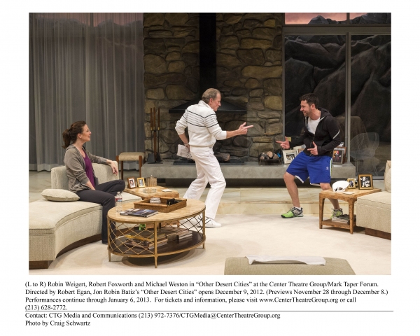 Photo Flash: First Look at Jeannie Berlin, Robert Foxworth and More in OTHER DESERT CITIES Image