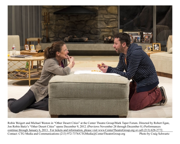 Photo Flash: First Look at Jeannie Berlin, Robert Foxworth and More in OTHER DESERT CITIES Image