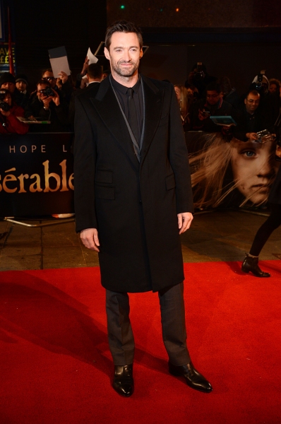 Photo Flash: On the Red Carpet at the LES MIS London Premiere- Anne Hathaway, Hugh Jackman, and More!  Image