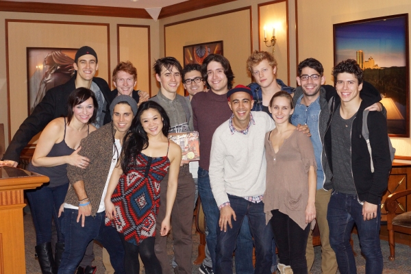Photo Flash: SPIDER-MAN & OLD MAN AND THE OLD MOON Casts Go on Theatre Field Trips! Image