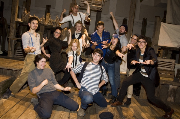 Photo Flash: SPIDER-MAN & OLD MAN AND THE OLD MOON Casts Go on Theatre Field Trips! Image