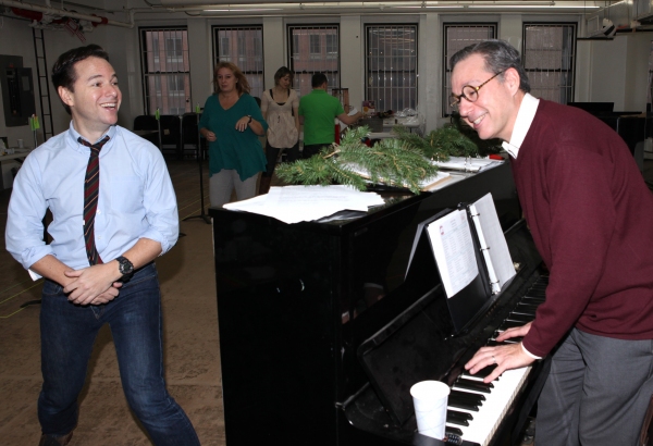 Photo Coverage: Justin Guarini, Lauren Molina, Jill Paice, and More in Rehearsal for IT'S A WONDERFUL LIFE at Bucks County Playhouse Image