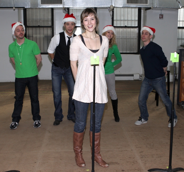 Photo Coverage: Justin Guarini, Lauren Molina, Jill Paice, and More in Rehearsal for IT'S A WONDERFUL LIFE at Bucks County Playhouse Image