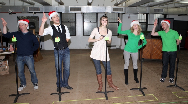 Photo Coverage: Justin Guarini, Lauren Molina, Jill Paice, and More in Rehearsal for IT'S A WONDERFUL LIFE at Bucks County Playhouse Image