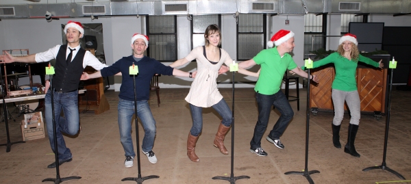 Photo Coverage: Justin Guarini, Lauren Molina, Jill Paice, and More in Rehearsal for IT'S A WONDERFUL LIFE at Bucks County Playhouse Image