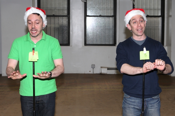 Photo Coverage: Justin Guarini, Lauren Molina, Jill Paice, and More in Rehearsal for IT'S A WONDERFUL LIFE at Bucks County Playhouse Image