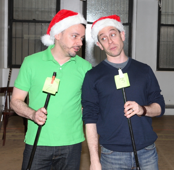 Photo Coverage: Justin Guarini, Lauren Molina, Jill Paice, and More in Rehearsal for IT'S A WONDERFUL LIFE at Bucks County Playhouse Image