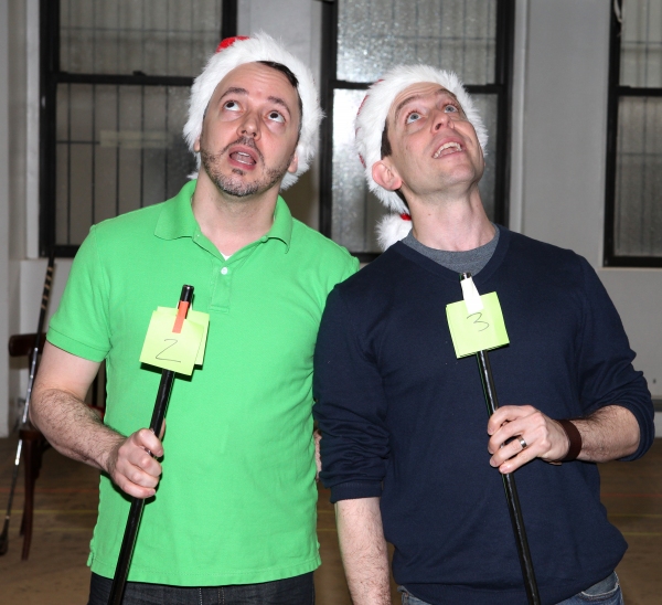 Photo Coverage: Justin Guarini, Lauren Molina, Jill Paice, and More in Rehearsal for IT'S A WONDERFUL LIFE at Bucks County Playhouse Image