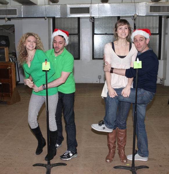 Photo Coverage: Justin Guarini, Lauren Molina, Jill Paice, and More in Rehearsal for IT'S A WONDERFUL LIFE at Bucks County Playhouse Image