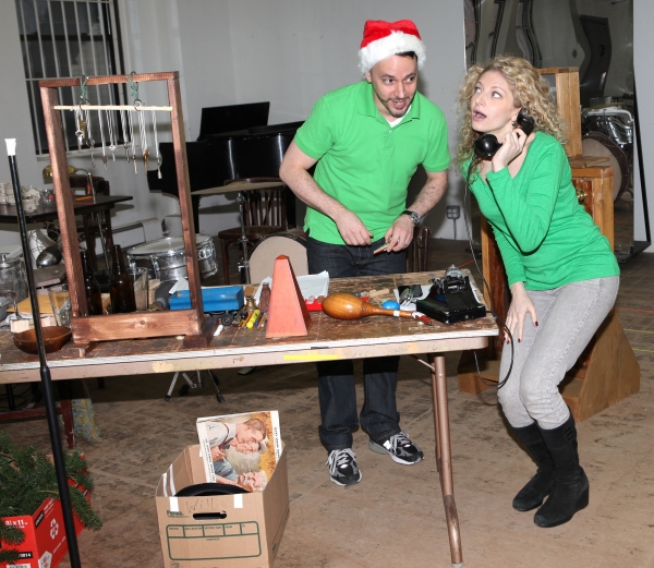 Photo Coverage: Justin Guarini, Lauren Molina, Jill Paice, and More in Rehearsal for IT'S A WONDERFUL LIFE at Bucks County Playhouse Image