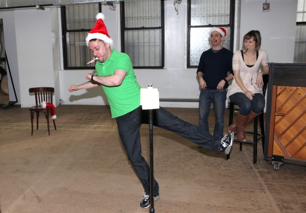 Photo Coverage: Justin Guarini, Lauren Molina, Jill Paice, and More in Rehearsal for IT'S A WONDERFUL LIFE at Bucks County Playhouse Image