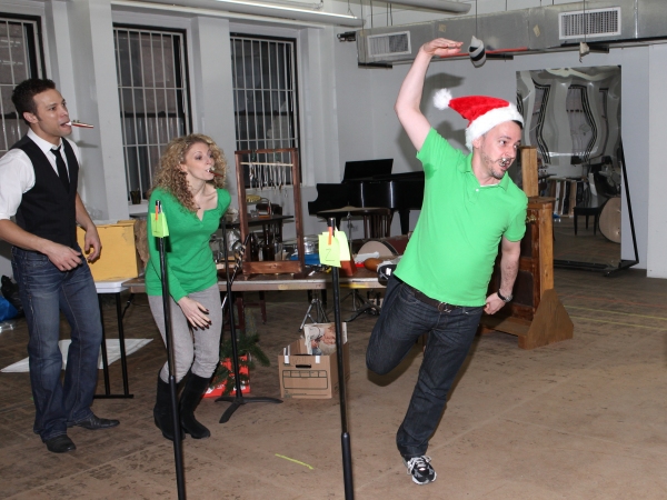 Photo Coverage: Justin Guarini, Lauren Molina, Jill Paice, and More in Rehearsal for IT'S A WONDERFUL LIFE at Bucks County Playhouse Image