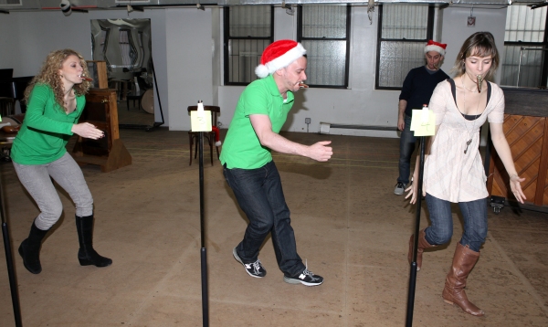 Photo Coverage: Justin Guarini, Lauren Molina, Jill Paice, and More in Rehearsal for IT'S A WONDERFUL LIFE at Bucks County Playhouse Image