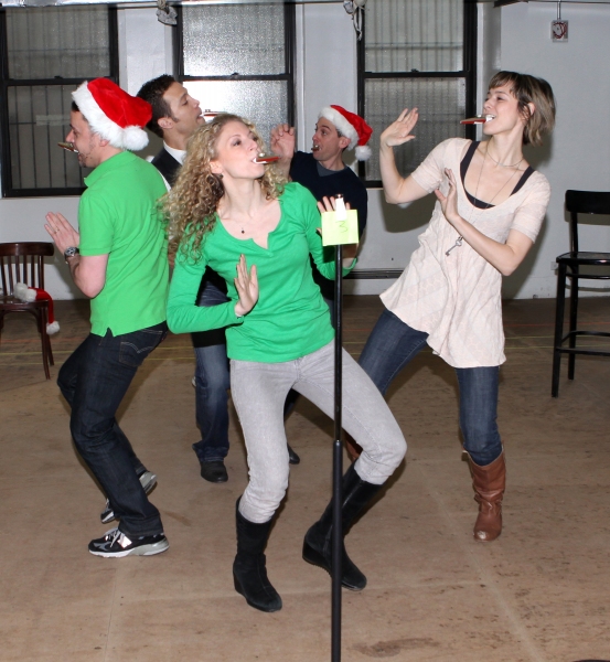 Photo Coverage: Justin Guarini, Lauren Molina, Jill Paice, and More in Rehearsal for IT'S A WONDERFUL LIFE at Bucks County Playhouse Image