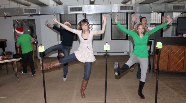 Photo Coverage: Justin Guarini, Lauren Molina, Jill Paice, and More in Rehearsal for IT'S A WONDERFUL LIFE at Bucks County Playhouse Image