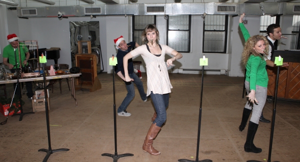 Photo Coverage: Justin Guarini, Lauren Molina, Jill Paice, and More in Rehearsal for IT'S A WONDERFUL LIFE at Bucks County Playhouse Image
