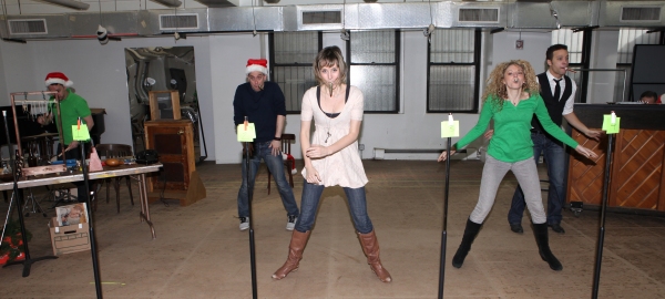 Photo Coverage: Justin Guarini, Lauren Molina, Jill Paice, and More in Rehearsal for IT'S A WONDERFUL LIFE at Bucks County Playhouse Image
