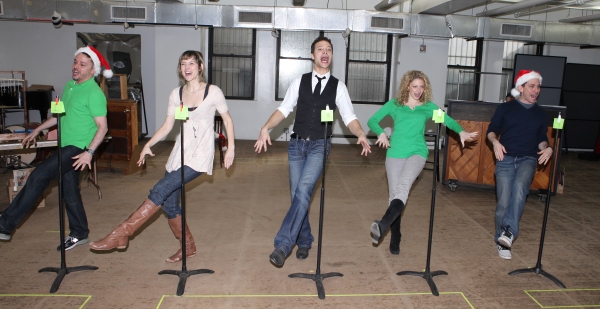 Photo Coverage: Justin Guarini, Lauren Molina, Jill Paice, and More in Rehearsal for IT'S A WONDERFUL LIFE at Bucks County Playhouse Image