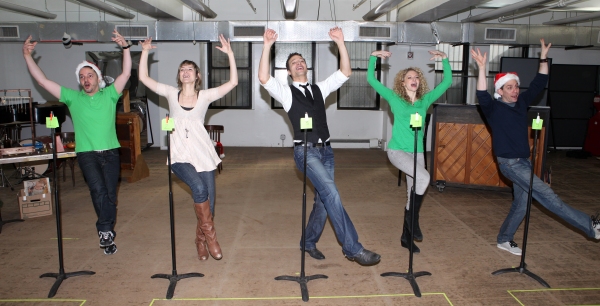 Photo Coverage: Justin Guarini, Lauren Molina, Jill Paice, and More in Rehearsal for IT'S A WONDERFUL LIFE at Bucks County Playhouse Image