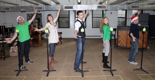 Photo Coverage: Justin Guarini, Lauren Molina, Jill Paice, and More in Rehearsal for IT'S A WONDERFUL LIFE at Bucks County Playhouse Image