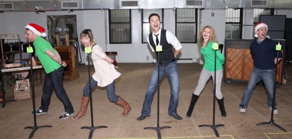 Photo Coverage: Justin Guarini, Lauren Molina, Jill Paice, and More in Rehearsal for IT'S A WONDERFUL LIFE at Bucks County Playhouse Image