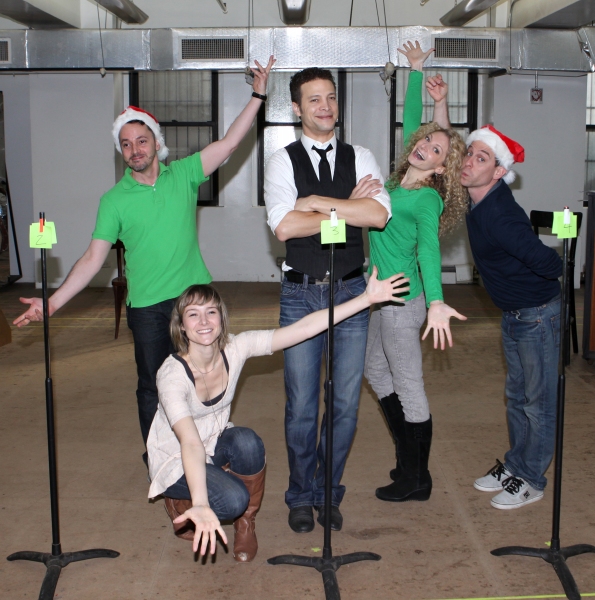 Photo Coverage: Justin Guarini, Lauren Molina, Jill Paice, and More in Rehearsal for IT'S A WONDERFUL LIFE at Bucks County Playhouse Image
