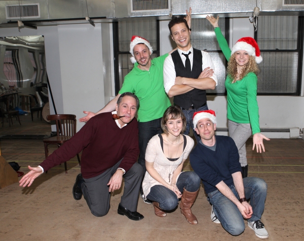 Photo Coverage: Justin Guarini, Lauren Molina, Jill Paice, and More in Rehearsal for IT'S A WONDERFUL LIFE at Bucks County Playhouse Image