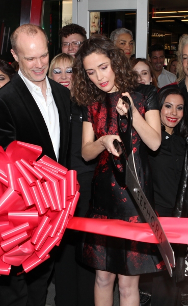 Photo Coverage: Rose Byrne Cuts Ribbon at Sephora Times Square Image