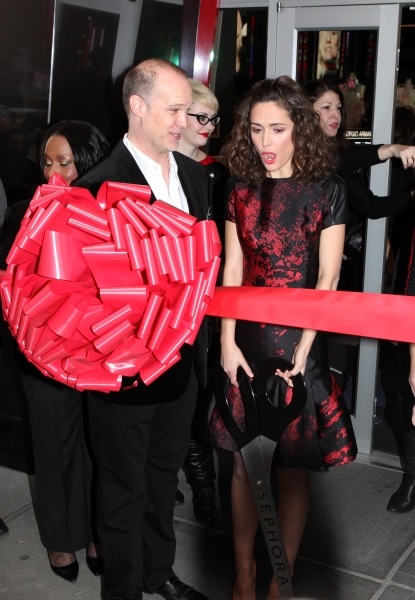 Photo Coverage: Rose Byrne Cuts Ribbon at Sephora Times Square Image