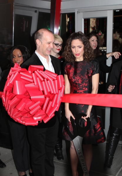 Photo Coverage: Rose Byrne Cuts Ribbon at Sephora Times Square Image