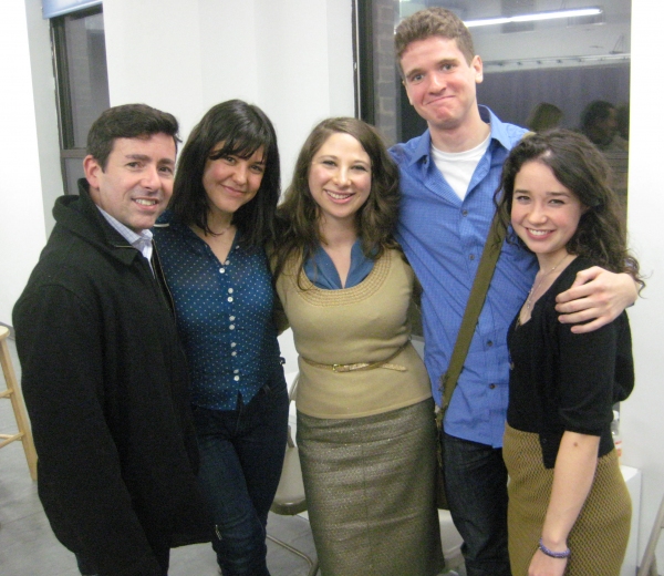 Photo Flash: Peter Friedman, Sarah Steele and More at SCHOOLED Reading Image