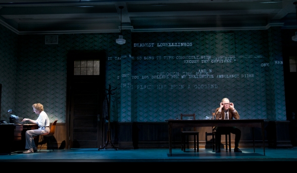 Photo Flash: First Look at Mary Beth Fisher and Jefferson Mays in Sarah Ruhl's DEAR ELIZABETH at Yale Rep Image