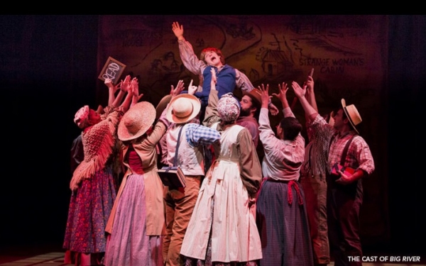 Photo Flash: First Look at Alex Goley, James Monroe Inglehart and More in TheatreWorks' BIG RIVER Image