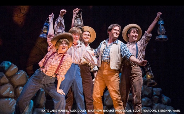 Photo Flash: First Look at Alex Goley, James Monroe Inglehart and More in TheatreWorks' BIG RIVER Image