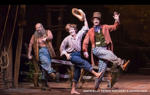 Photo Flash: First Look at Alex Goley, James Monroe Inglehart and More in TheatreWorks' BIG RIVER Image