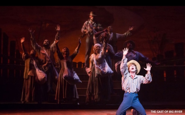 Photo Flash: First Look at Alex Goley, James Monroe Inglehart and More in TheatreWorks' BIG RIVER Image
